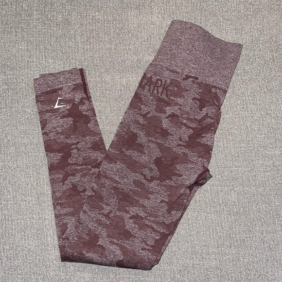 Gymshark Pants & Jumpsuits Gymshark Adapt Pink Camo Seamless Leggings Poshmark
